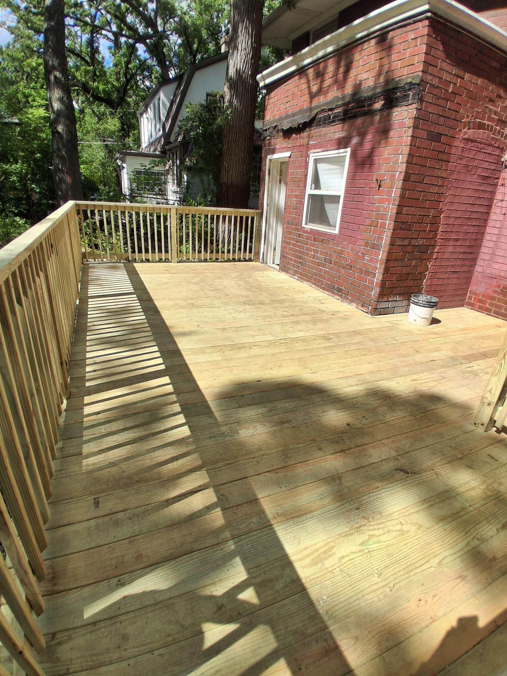 Front Porch Remodel in South Side Chicago